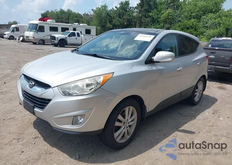 2013 Hyundai Tucson Limited из США, поврежденный, VIN KM8JUCAC8DU598254